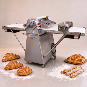 Ligne de production automatique de pâte à pâtisserie, machine à pâte à croissant danois pour boulangerie - Product Image 1