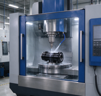 Boîtier d'articulation robotique en aluminium 7075 usiné CNC 5 axes sur mesure, coque d'actionneur Harmonic Drive, pièces de cobot humanoïde