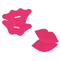 Patch de sommeil en coton sans latex, forme de lèvres, ruban adhésif pour la bouche, nouvelle conception HLK 2026, emballage personnalisé