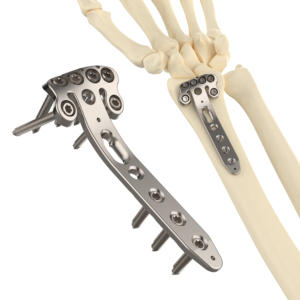 Canwell แผ่นล็อครัศมีวงแหวนไทเทเนียมขนาดยาวพิเศษสองคอลัมน์แผ่นฟิบูลาจานแปรผัน3รู2.4มม. - Product Image 4