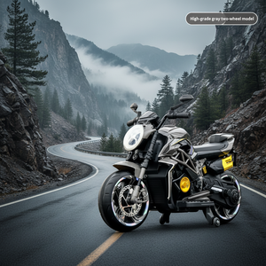 Motocicleta Eléctrica para Niños, Coche de Control Remoto de Cuatro Ruedas/Dos Ruedas para Niños y Niñas, Juguete de Plástico con Batería Recargable - Product Image 4