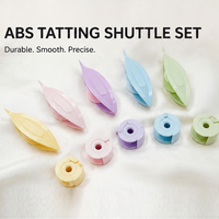 Style Simple DIY Plastique Tatting Shuttle Tricotage À La Main Accessoires De Couture pour La Couture