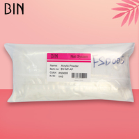 BIN nouveauté poudre acrylique cristalline de haut niveau 1KG sac clou 2 en 1 EMA clair en vrac emballage poudre à séchage rapide pour Nail Art