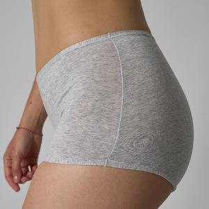 Braguitas de algodón para mujer, tipo pantalón corto, de cintura media, cobertura completa, sin costuras, transpirables, para estar en casa, yoga, dormir, cómodas. - Product Image 6