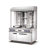 Machine à griller le poulet électrique/gaz, machine à shawarma, machine à kebab, vente chaude