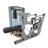 Máquina de remo comercial ajustable con carga de placas de acero para ejercicios de espalda y brazos, entrenamiento multifunción para gimnasio y fitness