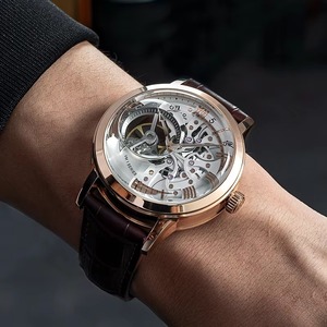 Drioshipping High End New Stainless Steel Luxury Watch Tourbillon Automatic Movement Mechanical Watches for Men - Product Image 4