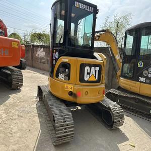 Mini pelleteuse 5 tonnes d'occasion CAT 305SR 305 305CR 305.5E pelleteuse sur chenilles d'occasion Polyvalent Performance machines de construction - Product Image 5