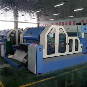 Équipement de cardage de fibres animales haute capacité Yuanquan, machine à filer le cachemire haute vitesse pour la fabrication de touffes de laine - Product Image 1