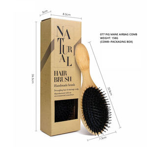 <span class=keywords><strong>Brosse</strong></span> à cheveux en poils <span class=keywords><strong>de</strong></span> <span class=keywords><strong>sanglier</strong></span> doux avec manche en bois <span class=keywords><strong>Brosse</strong></span> à cheveux en bois <span class=keywords><strong>de</strong></span> bambou biologique avec logo personnalisé et poils <span class=keywords><strong>de</strong></span> <span class=keywords><strong>sanglier</strong></span> naturels pour la pousse des cheveux - Product Image 2