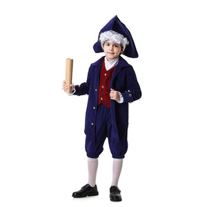 Conjunto de disfraz de oficial Yi Xiaoyi con sombrero, chaleco, chaqueta y pantalones para adultos y niños - Product Image 5