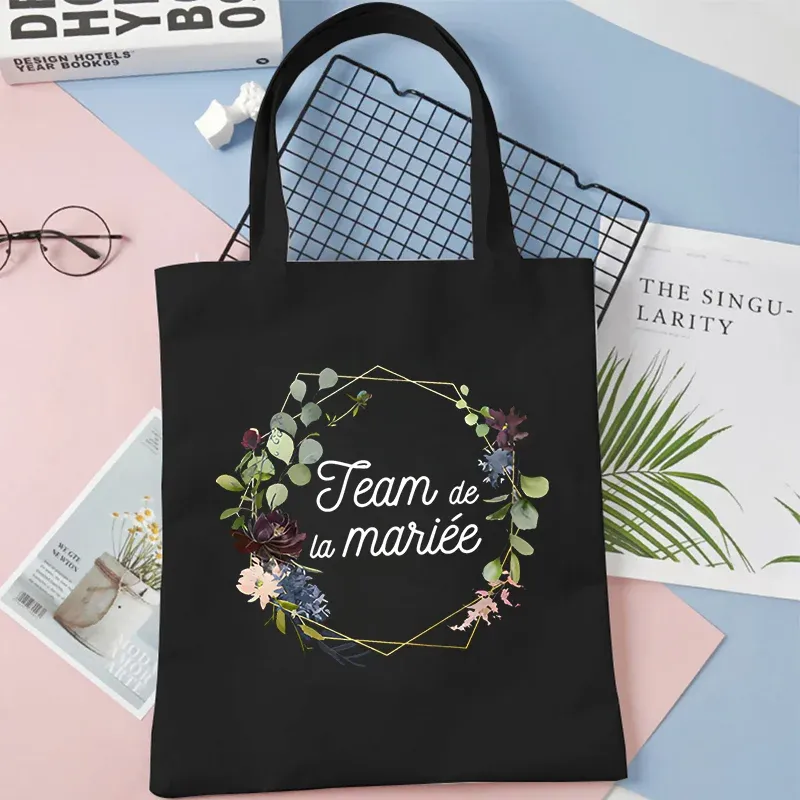 Women Firm Canvas Casual Tote Shoulder