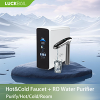 Robinet intelligent de filtration d'eau par osmose inverse électrique de haute qualité, 6 étapes de filtration, autonettoyant, en plastique de qualité alimentaire, pour hôtel