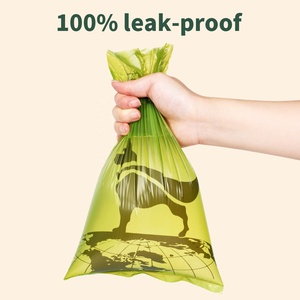 Auf Lager schnelle Lieferung 200 Beutel pro große Rolle <span class=keywords><strong>Pet</strong></span> Poop Entsorgungs beutel umwelt freundlicher abbaubarer Hunde abfall beutel mit Lavendel duft - Product Image 6