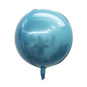 Nouveauté Décoration de fête de remise de diplôme, de Noël, d'Halloween, de la Saint-Valentin, de mariage, d'anniversaire, fournitures de décoration, ballon en mylar rond 4D - Product Image 6