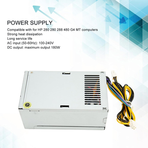 Meilleures ventes : Alimentation électrique 180W (7+4+4 broches) D16-180P1A D16-180P1B pour HP <span class=keywords><strong>ProDesk</strong></span> <span class=keywords><strong>400</strong></span> G5 280 <span class=keywords><strong>G4</strong></span> 800 G3 – Pièces d'ordinateur - Product Image 1