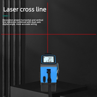Télémètre laser 5m, mètre de distance infrarouge, règle électronique haute précision quatre-en-un, laser croisé pour la mesure de pièces