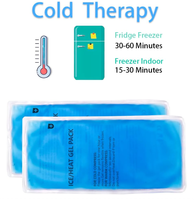 Compresses de gel réutilisables chaudes et froides pour le soulagement de la douleur et des blessures – Traitement ciblé à double usage : compresse froide et pack de gel chaud