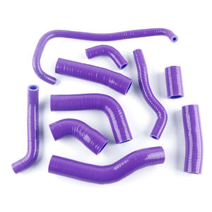 ヤマハR6 YZF-R6 2006-2015用オートバイ冷却剤パイプシリコンラジエーターホースキット - Product Image 4