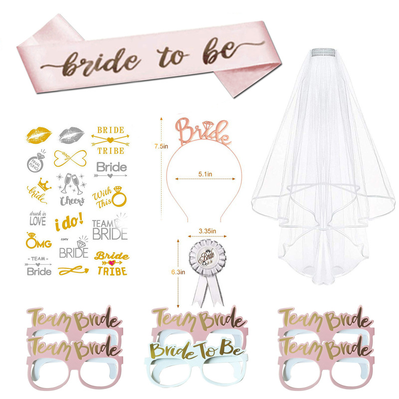 Bride to Be Sash and Headband
