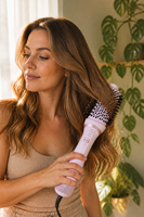Brosse sèche-cheveux professionnelle de haute qualité, outil de coiffage en une seule étape, chauffage rapide, lissage et séchage des cheveux, brosse à air chaud