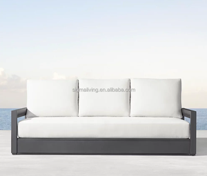 Ensemble de canapés de luxe personnalisables ensemble de meubles modernes ensemble de terrasse en fonte d'aluminium ensemble de canapés sectionnels de patio designs - Product Image 3