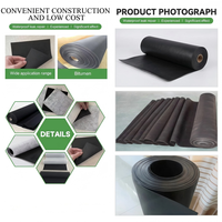 Membrane imperméable en caoutchouc EPDM haute résistance pour toiture plate, utilisation en extérieur