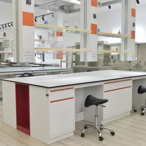 Banco da lavoro in metallo e tavolo da laboratorio odontoiatrico per la scuola di laboratorio chimico cliniche applicazioni farmaceutiche - Product Image 1