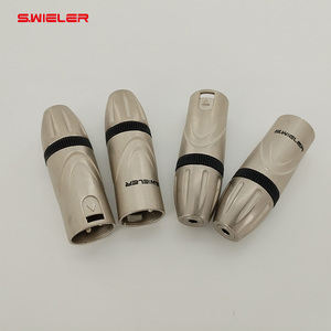 Niquelado 3,5mm macho a XLR macho <span class=keywords><strong>Cable</strong></span> de Audio Aux adaptador conectores convertidor Audio estéreo enchufe 3,5 a Xlr macho convertidor - Product Image 2