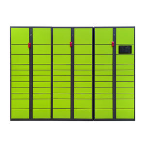 Spot goods Smart <span class=keywords><strong>Packstation</strong></span> Casillero de paquetería logística inteligente para edificios escolares y de oficinas con control remoto - Product Image 4