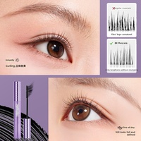 Cils en C certifiés Halal BPOM, imperméables, pour allonger et volumiser, maquillage longue tenue, marque privée, vente en gros