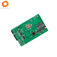 Fabricación de PCB de Control Industrial de Alta Densidad, Ensamblaje de Circuitos Impresos Personalizados, Material FR4 Verde, ISO9001