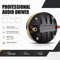 Haut-parleur de compression professionnel 50W pour électronique automobile, tweeter à compression avec diaphragme