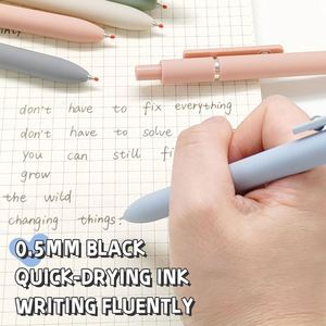 Stylos gel 0,5 mm, encre noire, pointe fine, écriture fluide, série haut de gamme, journalisation, prise de notes, mignons, pour le bureau, l'école, pour OEM - Product Image 5