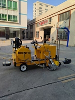 Machine de marquage routier thermoplastique multifonctionnelle RO-HX2000 avec moteur 200W pour la construction de parkings