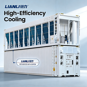 Centre de données modulaire refroidi par liquide en conteneur de 40 pieds, centre de données préfabriqué avec système de refroidissement par immersion en circuit fermé - Product Image 2