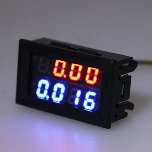 DC 0-200V 10A 0.28 "<span class=keywords><strong>Mini</strong></span> <span class=keywords><strong>LED</strong></span> dijital voltmetre ampermetre 4 haneli gerilim akım ölçer araba pil kapasitesi test cihazı - Product Image 4