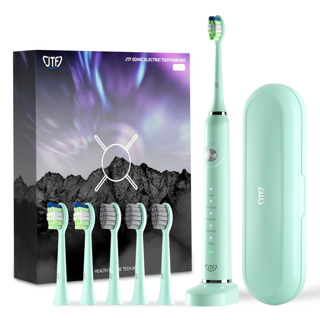 JTF Smart Rechargeable Sonic Electric Toothbrush