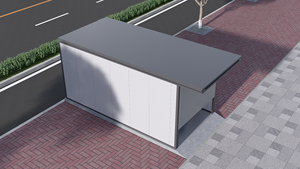 China Modular Garage Storage 2 Cars Steel Structure Sandwich Panel Sliding Door Customized Size Toilet Use Modern Design Hot - Product Image 5