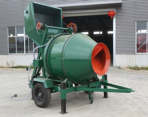 Mezcladora de Concreto con Tambor Reversible para Equipos de Construcción, con Motor Diésel y Tolva de Elevación con Cable de Acero Jzc350-DH - Product Image 6
