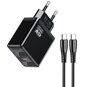 Cargador USB C JOKADE de 45W con adaptador de carga rápida y cable para teléfono, tableta y portátil - Product Image 2