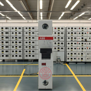 Pour ABB Mini MCB S201-B80 1P 80A <span class=keywords><strong>disjoncteur</strong></span> miniature magnétique en plastique pour boîte <span class=keywords><strong>de</strong></span> Distribution <span class=keywords><strong>de</strong></span> <span class=keywords><strong>disjoncteur</strong></span> à usage industriel - Product Image 2