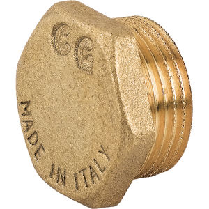 Capuchon mâle hexagonal en laiton jaune 1 \ "1/4 \" Outil de tournage - Product Image 2