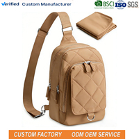 Mini sac à langer avec matelas à langer, petit sac à langer bandoulière avec pochette pour lingettes, sac à langer pour bébé avec distributeur de lingettes