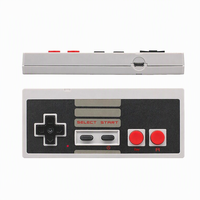USB untuk NES Mini 2-in-1 Pengontrol Game Nirkabel dengan Baterai Lithium Terpasang Kompatibel dengan IOS/Android/Komputer