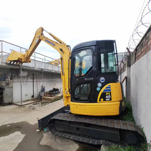 Miniexcavadora sobre orugas Komatsu de segunda mano, peso operativo de 5 toneladas con componentes de motor central, condiciones de trabajo, precio bajo, venta - Product Image 1