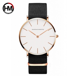 OEM ODM Custom Logo Simple Manufacturer Quartz <b>Watch</b> <b>Waterproof</b> Thin Men's Business Fashion Luxury Alloy Case Glass Dial Leather - Product Image 5