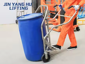 Carretilla Manual para Barriles de Plástico de 500 kg, JIN YANG HU, de Acero Inoxidable - Product Image 3