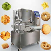 Nouvelle machine populaire et automatique de fabrication de biscuits et de cookies avec extrudeuse, haute productivité, grande capacité, pour farine, noix, lait, eau