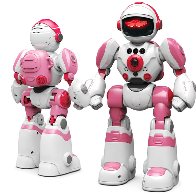 Intelligent Voice Robot Singing Dancing Programmable Gesture Sensing Robot Toys Electric Remote Control RC Robot with Lights